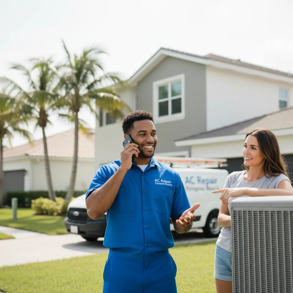 AC Repair Pompano Beach customer support in Peebles